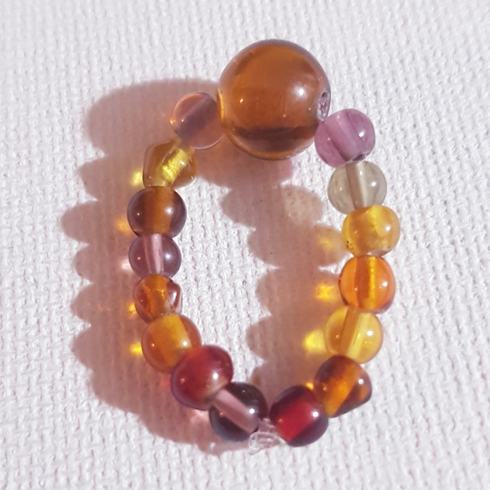 Ember Orb Women's Ring Handmade Fashion Jewelry NEW s7-8